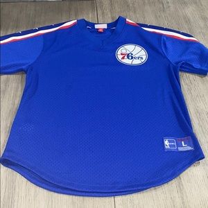 Mesh 76ers jersey